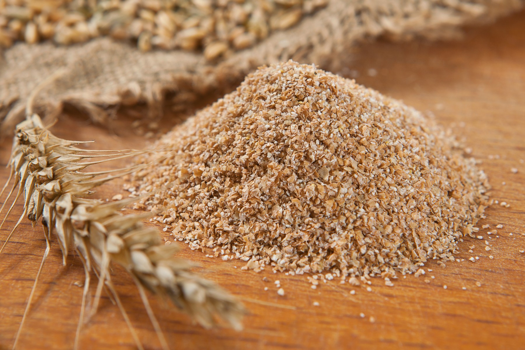 Отруби органической пшеницы